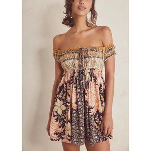 FREE PEOPLE Bali Mariposa Slip / Black Combo